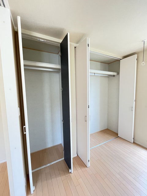 収納　収納のためのスペースです