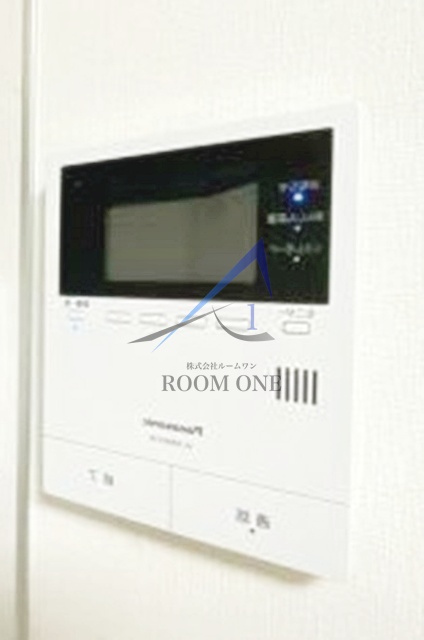 セキュリティ　モニター付きインターホンです。