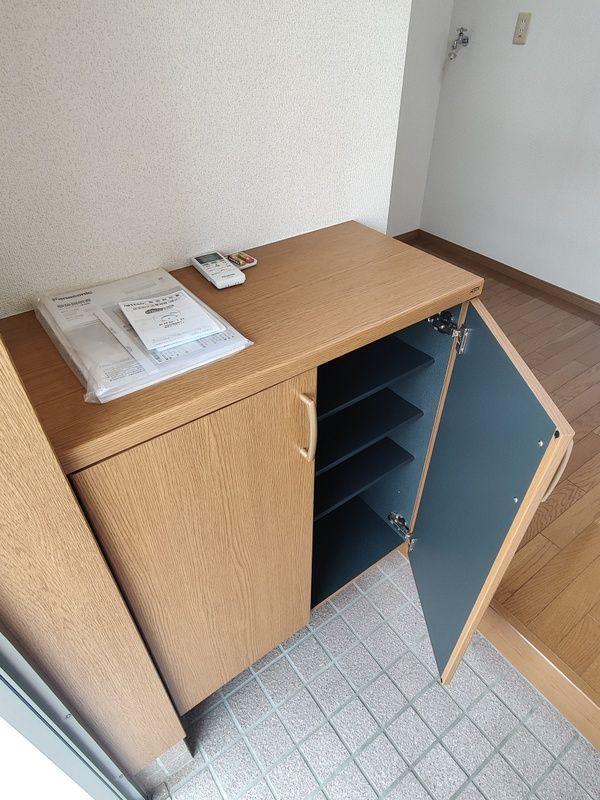 収納　玄関収納です