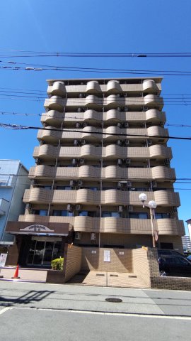 建物外観　管理人在中のセキュリティー安心マンションです