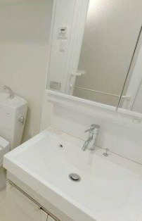 洗面設備　洗面所です