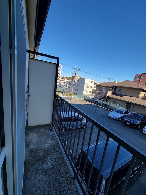 バルコニー　同タイプ別部屋の写真です