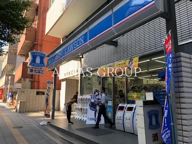 コンビニ　ローソン神田明神店（コンビニ）まで129m