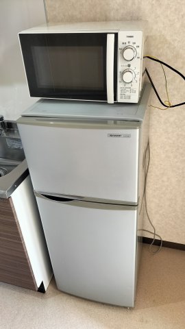 その他設備　冷蔵庫、電子レンジ付