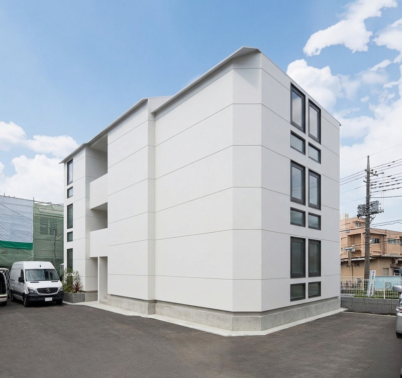 建物外観　外観写真　パース