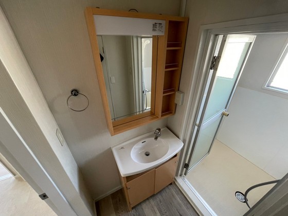 洗面設備　※他の部屋の写真です