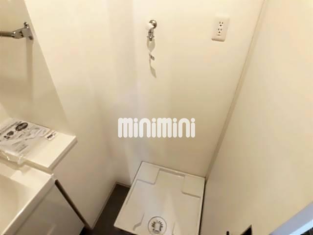 その他　洗濯機が置けます