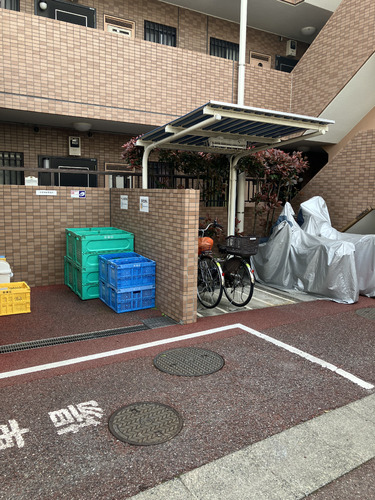 その他共有部分　資源ごみ置き場　※2026年4月の写真