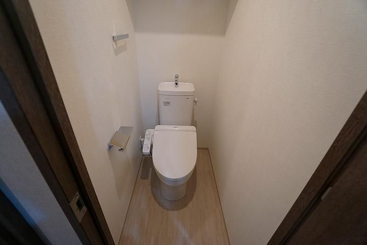 トイレ　ゆったりとした空間のトイレです