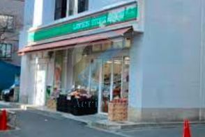コンビニ　ローソンストア100上篠崎店（コンビニ）まで370m
