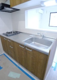 キッチン　同施工参考写真となります。