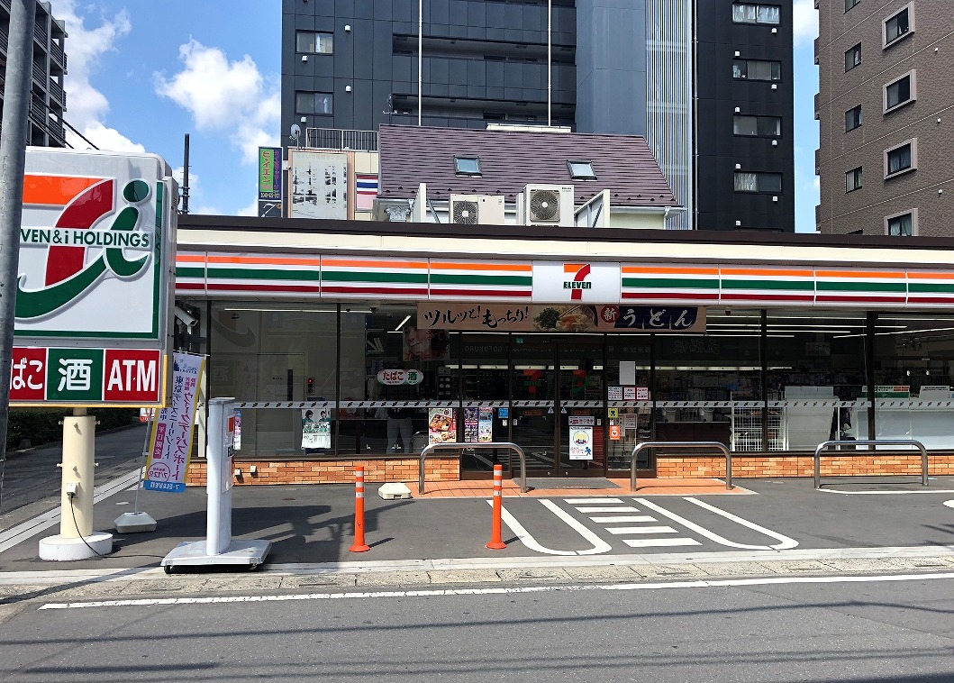 コンビニ　セブンイレブン草加氷川町店（コンビニ）まで91m
