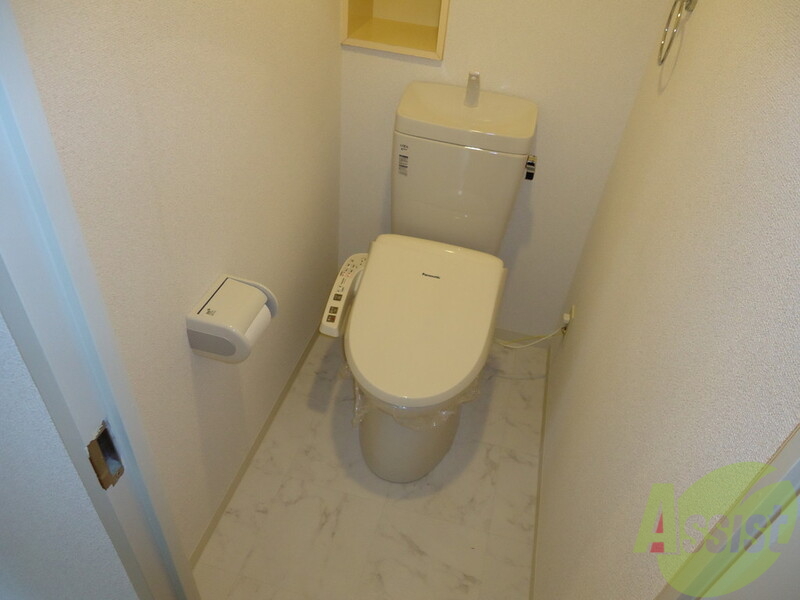 トイレ　快適に使用できる、清潔感にこだわったトイレです。