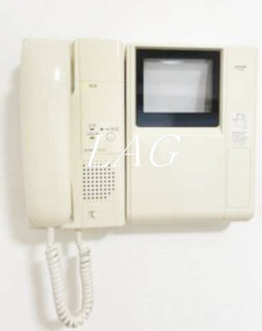 セキュリティ　モニター付きインターフォンです。