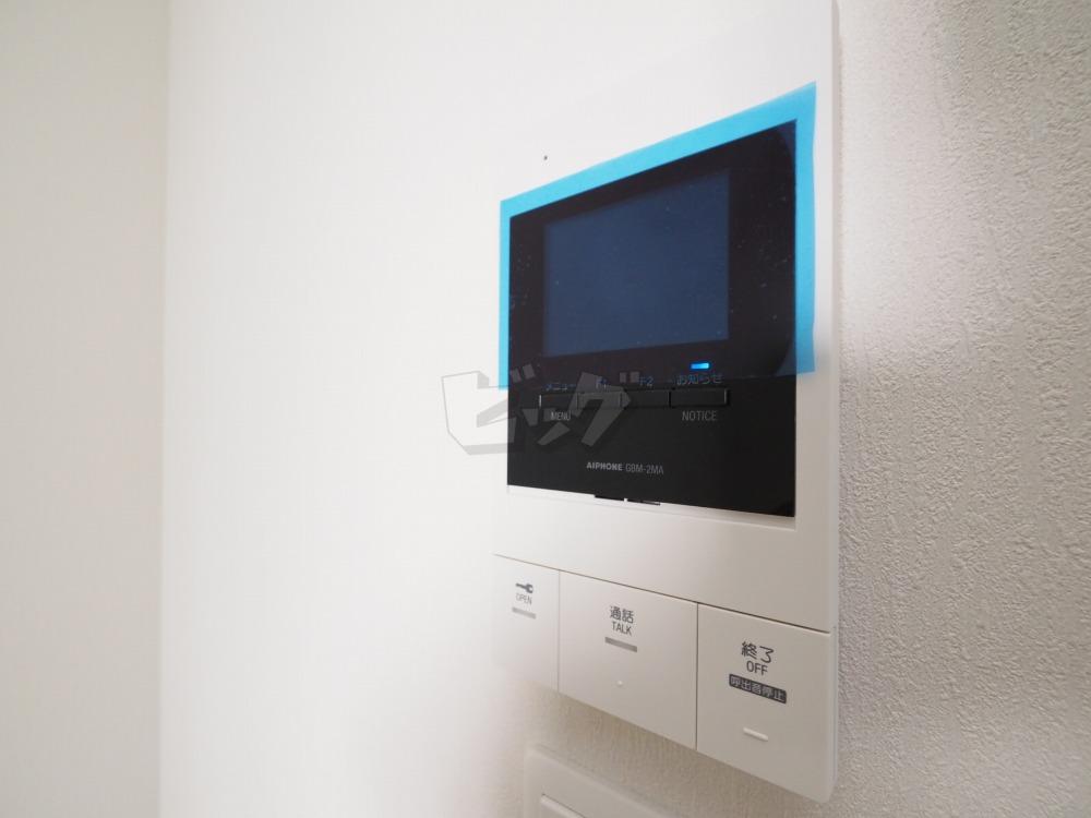セキュリティ　TVモニターホンでお客様のお顔も見えて安心です！