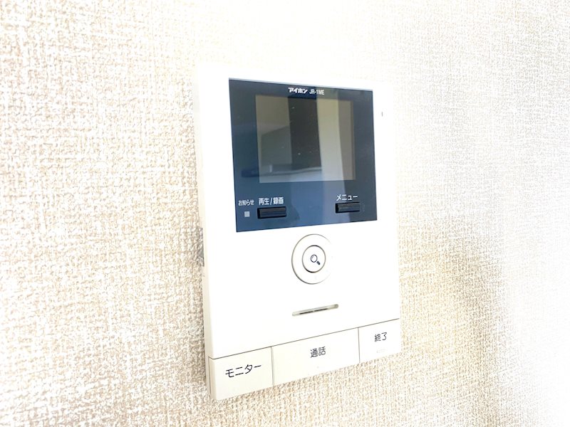 セキュリティ　TVモニターホン※他号室の参考写真となります