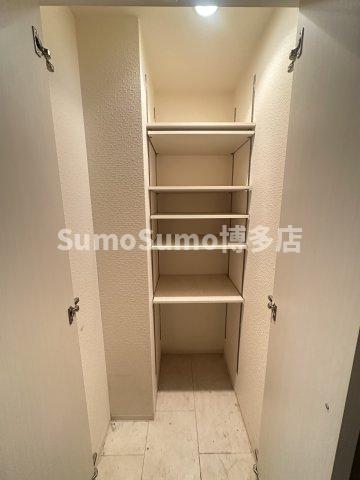 収納　大きなスペースがあり、収納には困りません