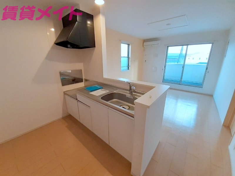 キッチン　同型別部屋参考写真です