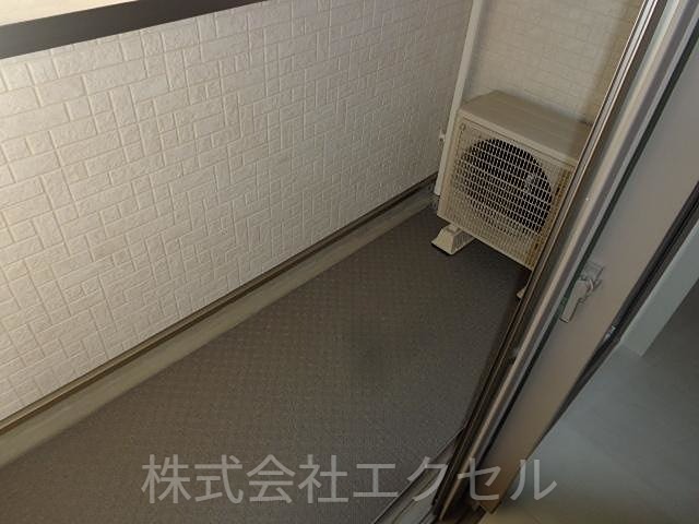 バルコニー　日当たり良好