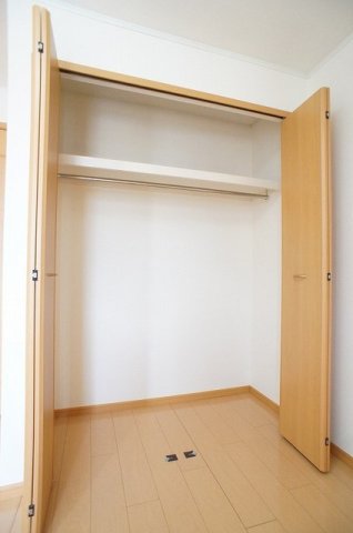 収納　十分な収納スペースがあります