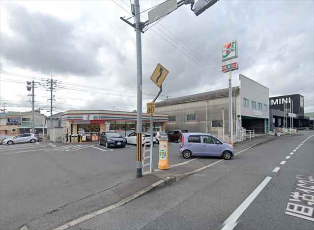 コンビニ　セブンイレブン岡山平野店（コンビニ）まで1487m