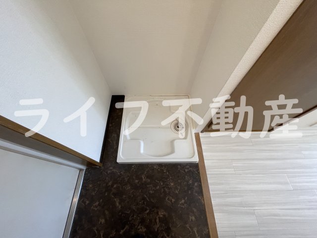 洗面設備　広い洗面スペース