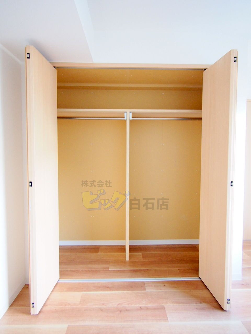 収納　各部屋にクローゼット付きです♪