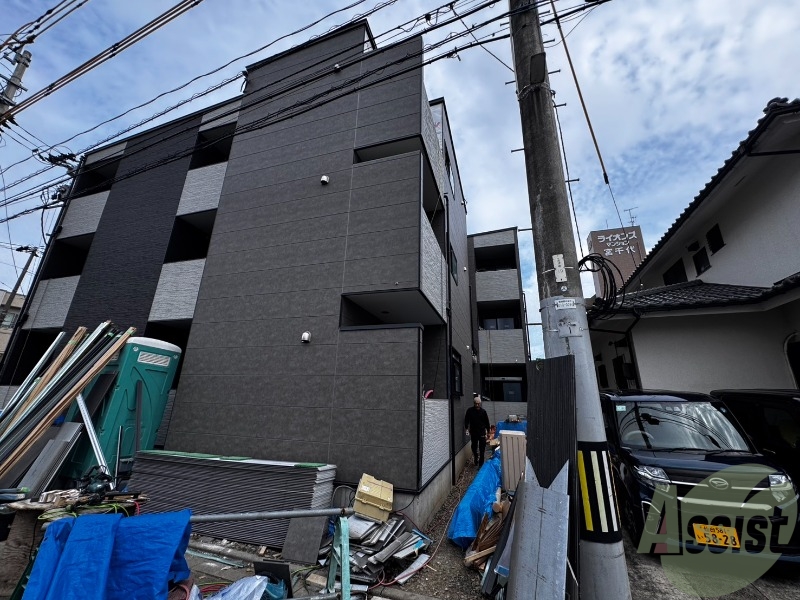 建物外観　仙台市宮城野区宮千代１丁目「杜の川テラス」