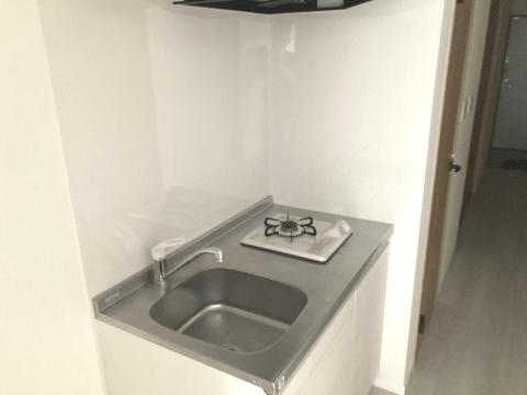 キッチン　1口ガスコンロ