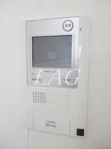 セキュリティ　モニター付きインターホンです。