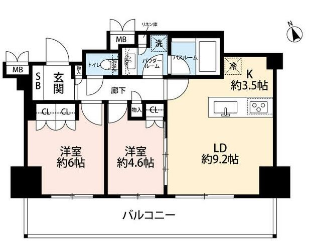シェルゼ杉並高井戸の間取り写真