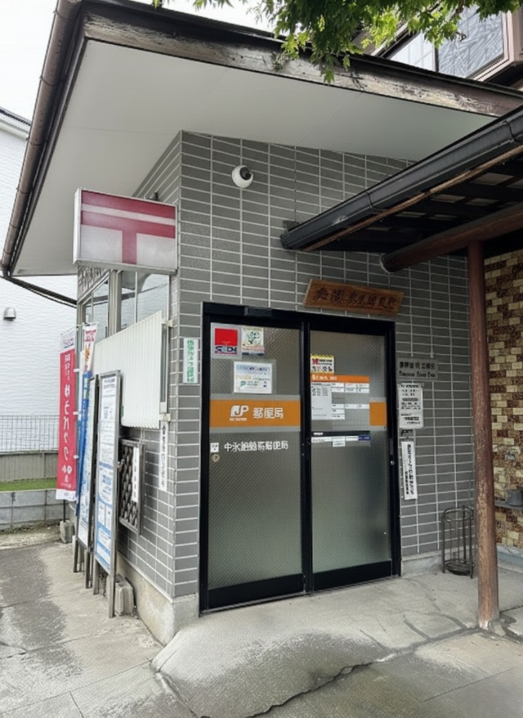 郵便局　中氷鉋簡易郵便局（郵便局）まで664m
