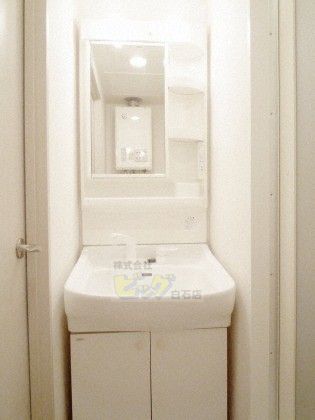 洗面設備　シャンプードレッサー完備しています♪