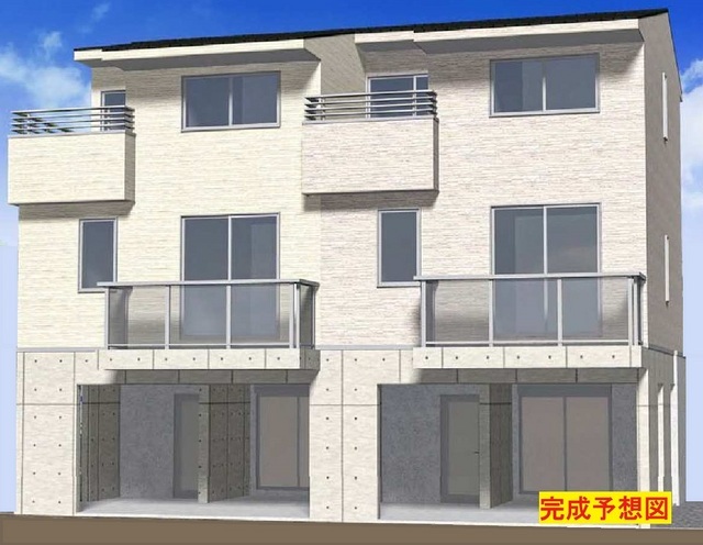 建物外観　完成パース