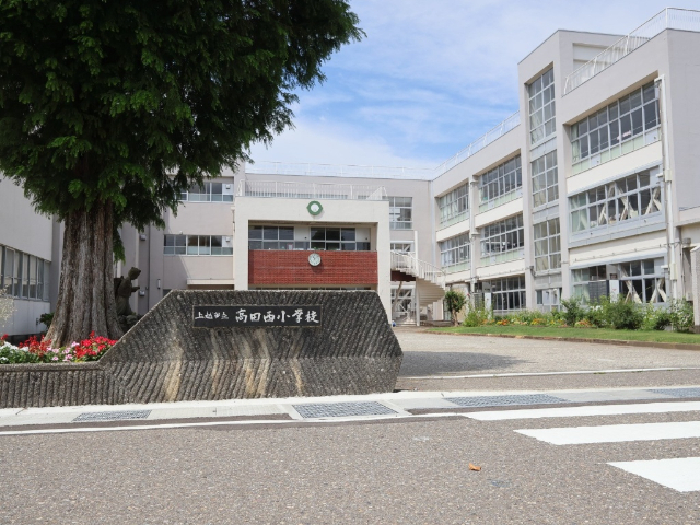小学校　上越市立高田西小学校（小学校）まで511m