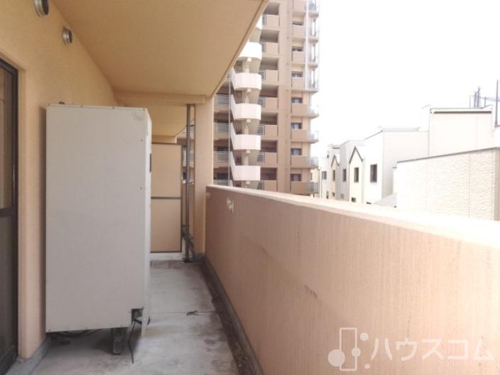 バルコニー　経済的なオール電化マンションです！