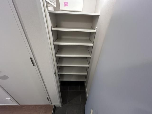 収納　ちょっとした収納スペースも充実しています