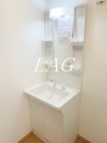 洗面設備　洗面台です。