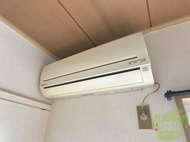その他設備　エアコンは設置済みです。ｊこれからの季節には欠かせませんね。