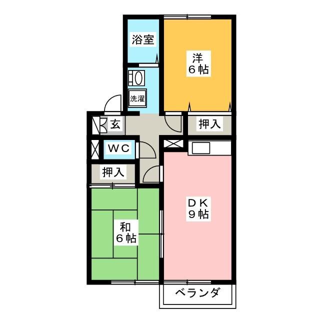 ルミエール江崎の間取り写真