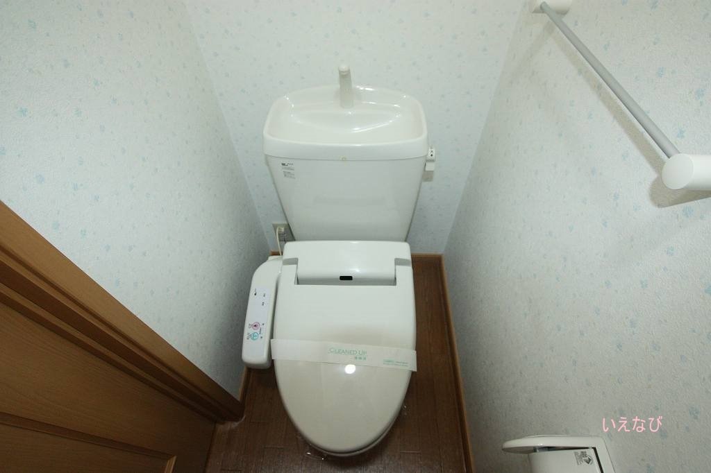 ＪＲ福塩線 道上駅 徒歩35分 2階建 築25年のトイレ写真