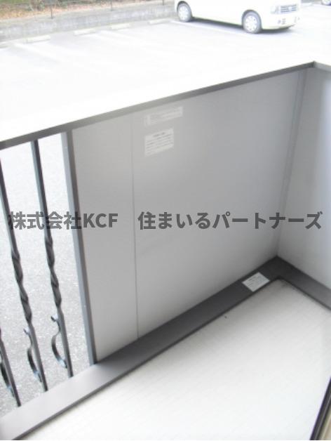 バルコニー　お洗濯にも便利なバルコニー付き