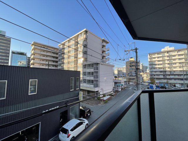 眺望　バルコニーから見た眺望です