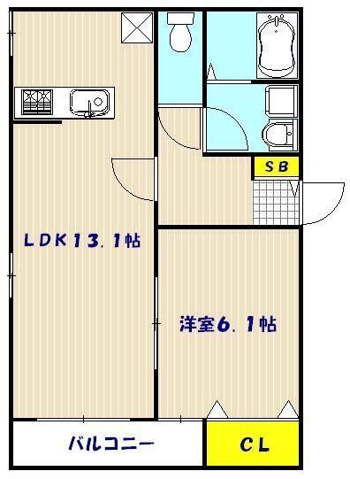 ミルクリーク飯塚 915367の間取り写真