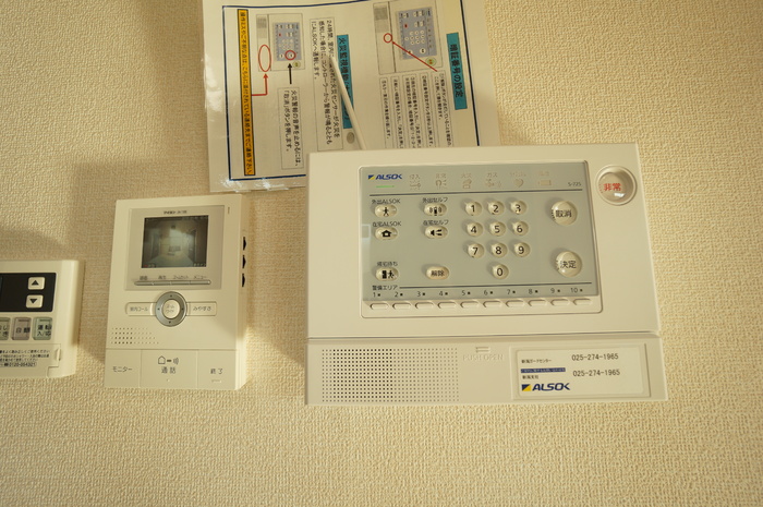 セキュリティ　録画機能付きＴＶインターフォン・ＡＬＳＯＫセキュリティ