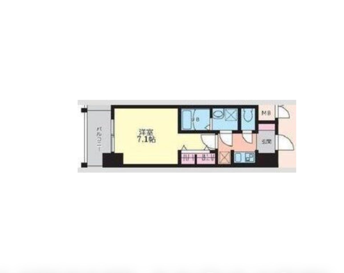 S-RESIDENCE三国WESTの間取り写真