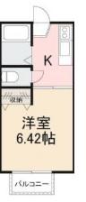 三好ハイツIの間取り写真