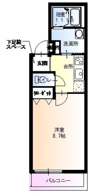 フジパレス西住之江VI番館の間取り写真