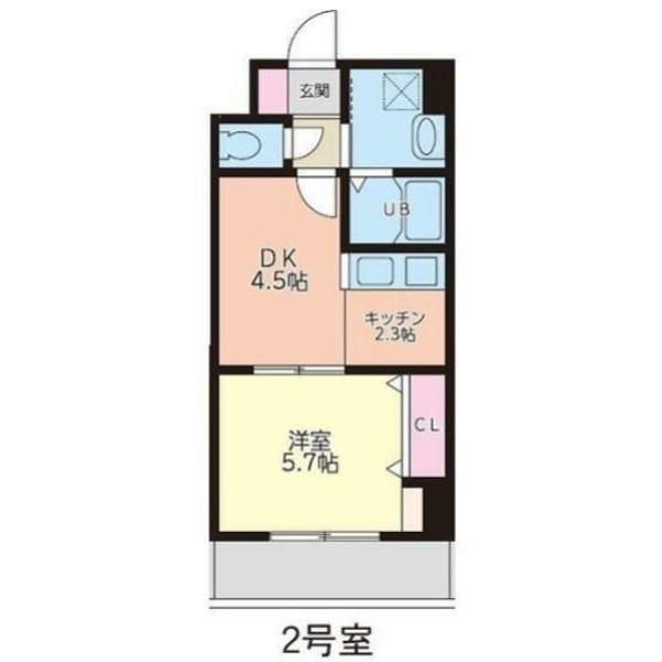 S-FORT江坂Fioreの間取り写真