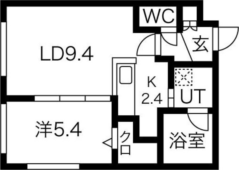 地下鉄東豊線 環状通東駅 徒歩2分 5階建 築2年の間取り写真